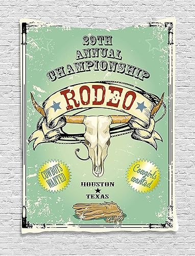 Miniatura 20 de Ambesonne Kraken - Tapiz vikingo con diseño de naves escandinavos de vela en las olas, pantalla retro, colgante de pared para dormitorio, sala de