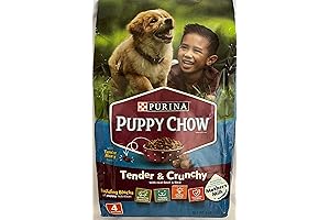 Purina Puppy Chow Tender & Crunchy with Beef & Rice