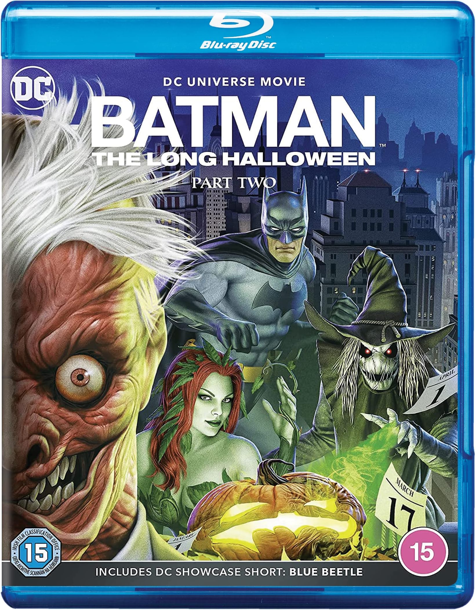 DC Universe Movie - BATMAN: The Long Halloween Part 2 (Uncut | Region Free Blu-ray | UK Import)