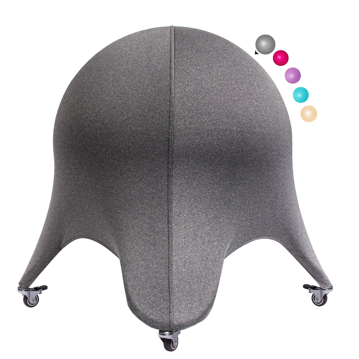 ENOVI Starfish Ball Chair, Yoga Ball Chair Exercise Ball Chair ...