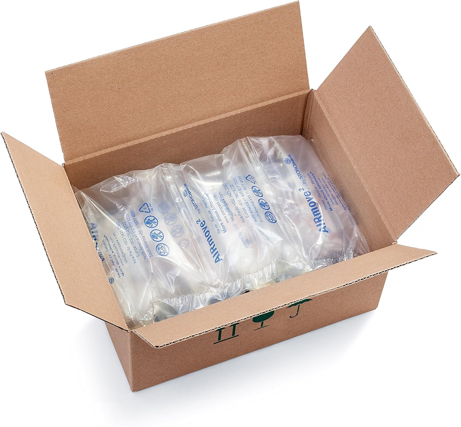Super Deal Product IDL Packaging Void S Inflatable Packaging Air Film 8 x 1150' for Airmove2 by Storopack, Pack of 4 rolls – Space-Saving Alternative to Packing Peanuts for Shipping – Packing Air Bags for Void Filling