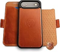 Vista 110 de Dreem Fibonacci - Funda tipo cartera para iPhone 14 Plus Funda desmontable de piel vegana 2 en 1 con soporte integrado, soporte para tarjetas