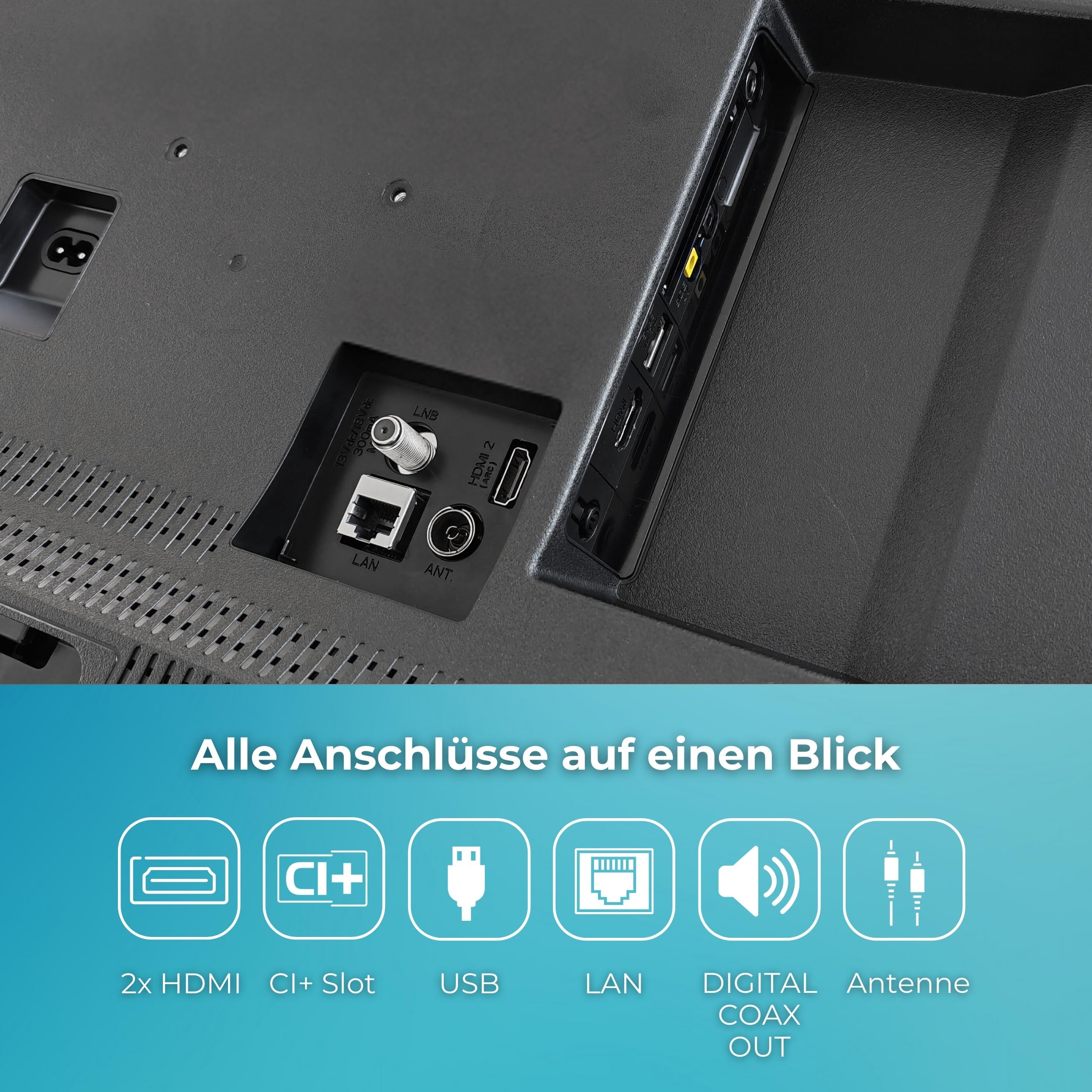 Toshiba Fernseher Smart TV Fire TV HD-Ready Fernseher HDR TV mit integriertem Triple-Tuner 24 Zoll – Bild 5