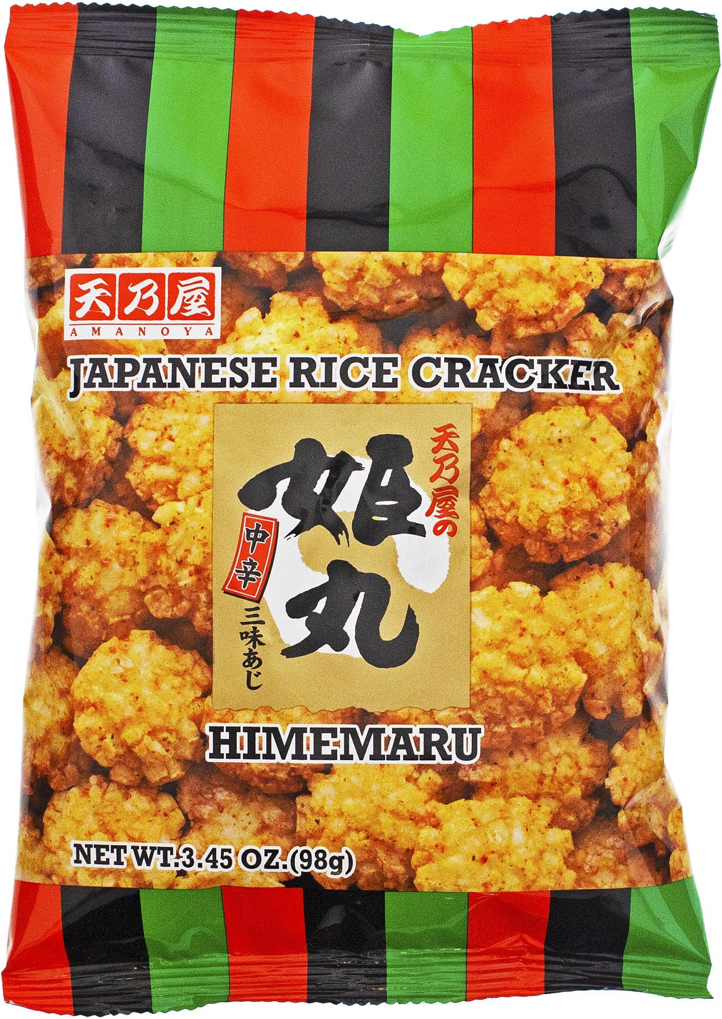 Amanoya Japanese Rice Cracker, 3.45 Ounce (Pack of 20)