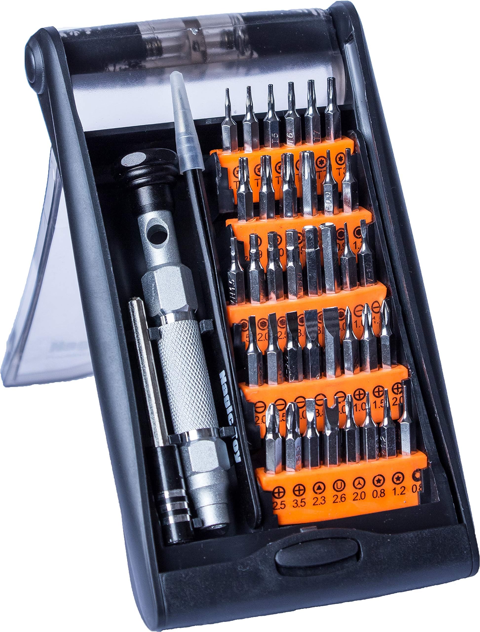 Professional Torx Screwdriver Set - Torx Bit Set - All in One Screwdriver Kit, Precision Screwdriver Set with Flexible Shaft, Torx Security, Pentalobe Bits
