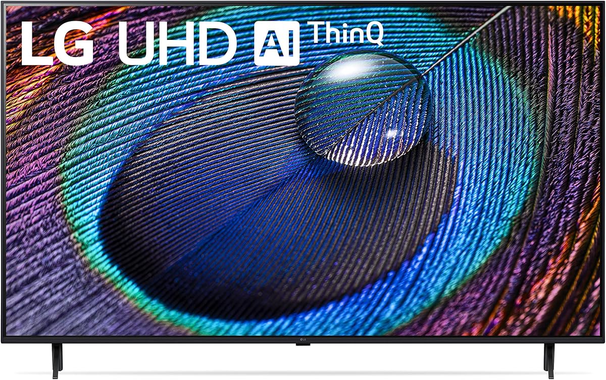 Smart TV 4K con tecnología AI integrada Alexa de la serie UR9000 de 50 pulgadas (3840 x 2160), Bluetooth, Wi-Fi, USB, Ethernet, frecuencia de actualización HDMI de 60 Hz, 2023
