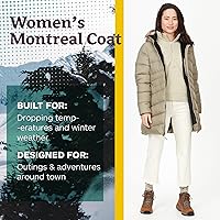 Vista 58 de MARMOT Chaqueta acolchada de plumón Montreal hasta la mitad del muslo para mujer