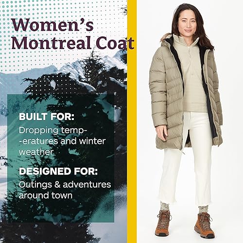 Miniatura 58 de MARMOT Chaqueta acolchada de plumón Montreal hasta la mitad del muslo para mujer