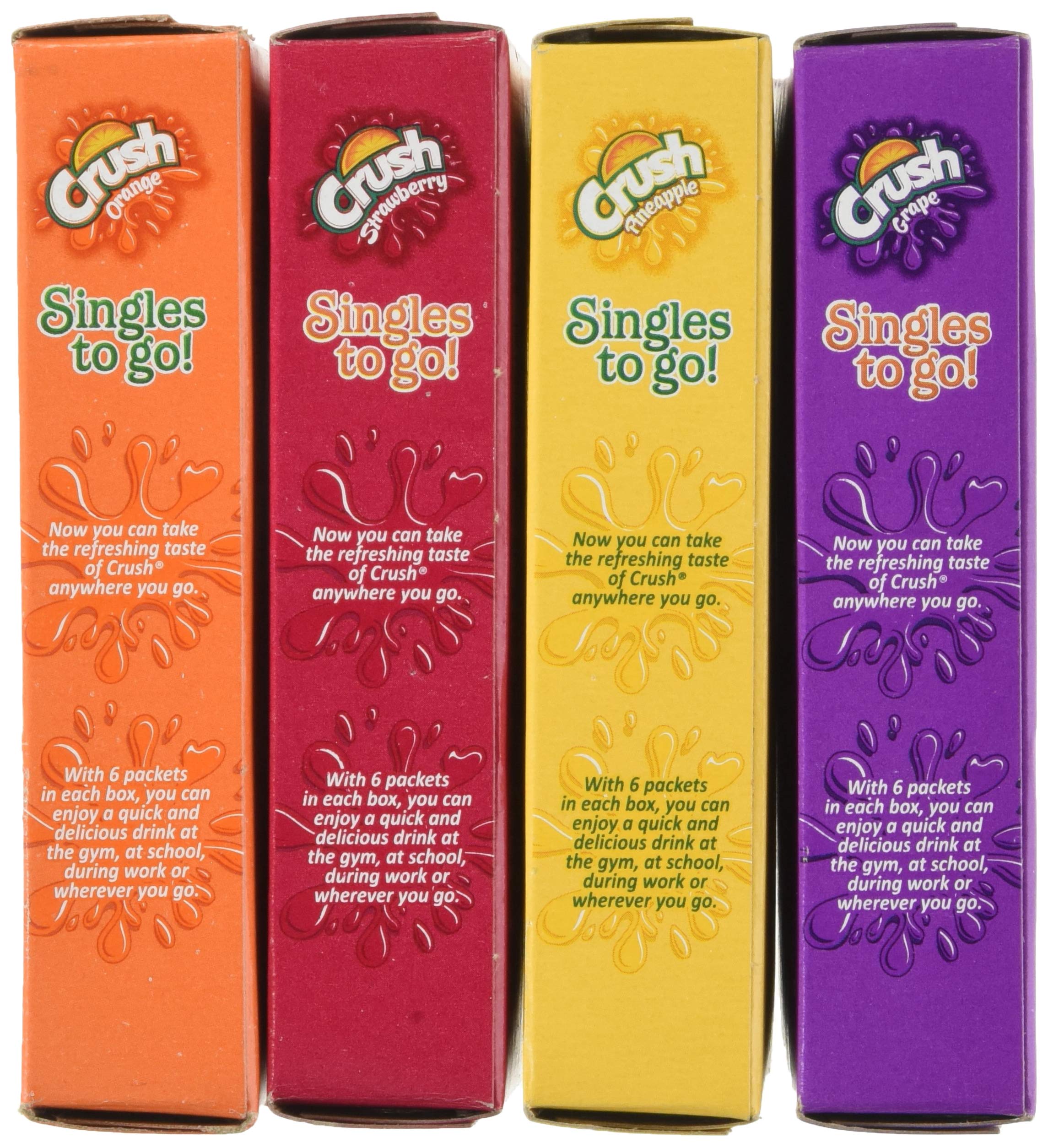 Crush Drink Mix Variety Pack, 30 ct - 7.5 oz - GSG Essentials LLC