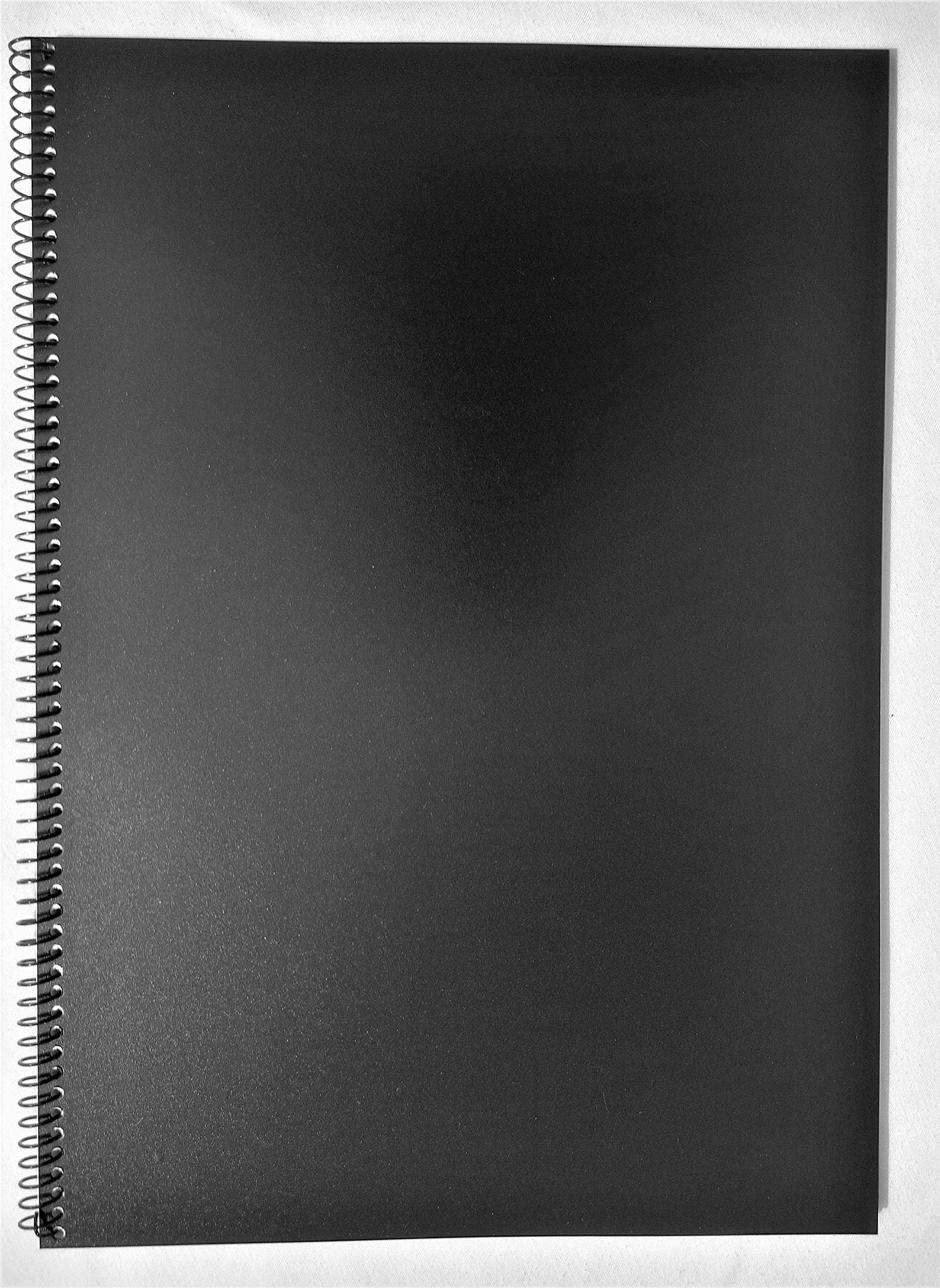 Cuaderno Liso Espiral Metálico 100 Hojas 80 Gramos (A5)