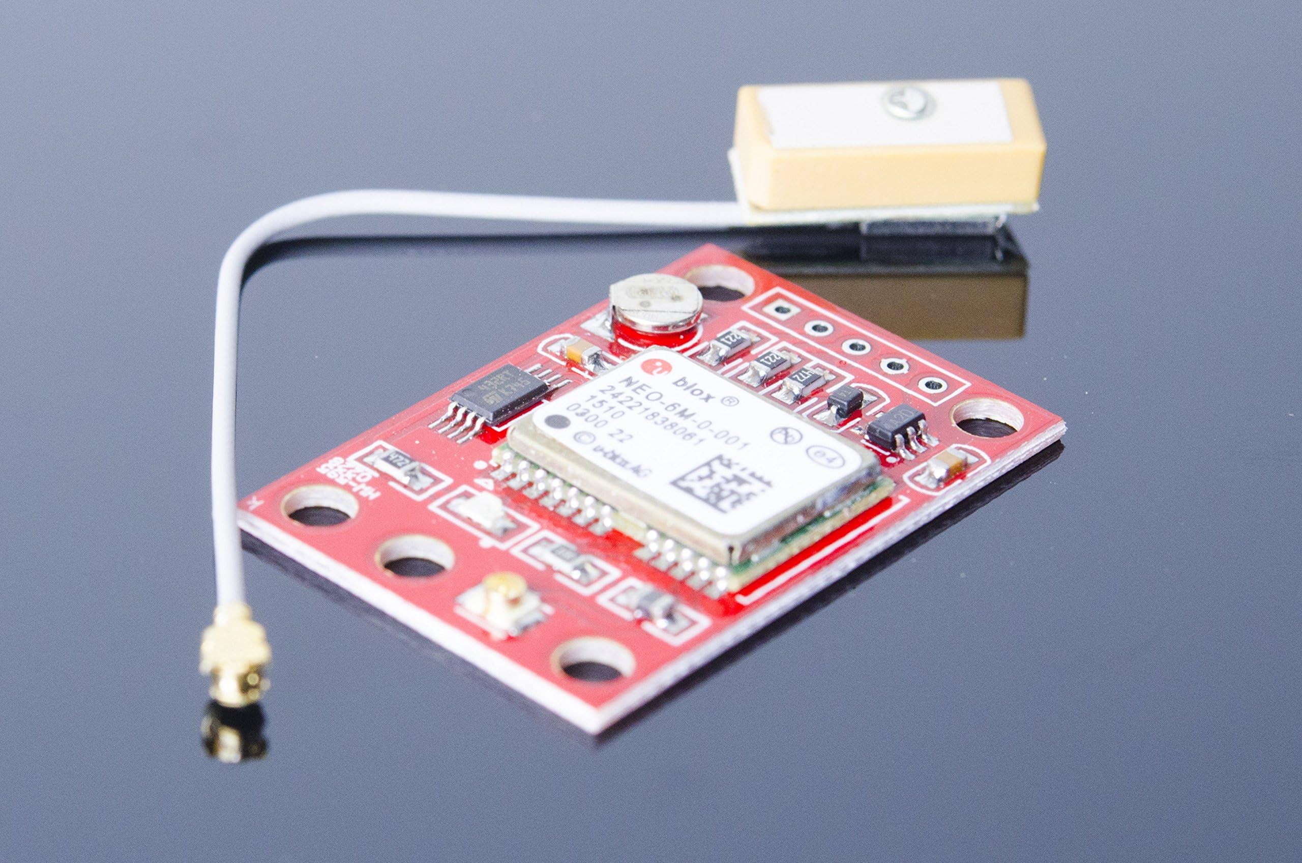 NEO-6M GPS Module Breakout Board for Arduino Raspberry Pi ESP8266 NEO6MV2 GY-NEO6MV2 Serial UART TTL 3~5VDC