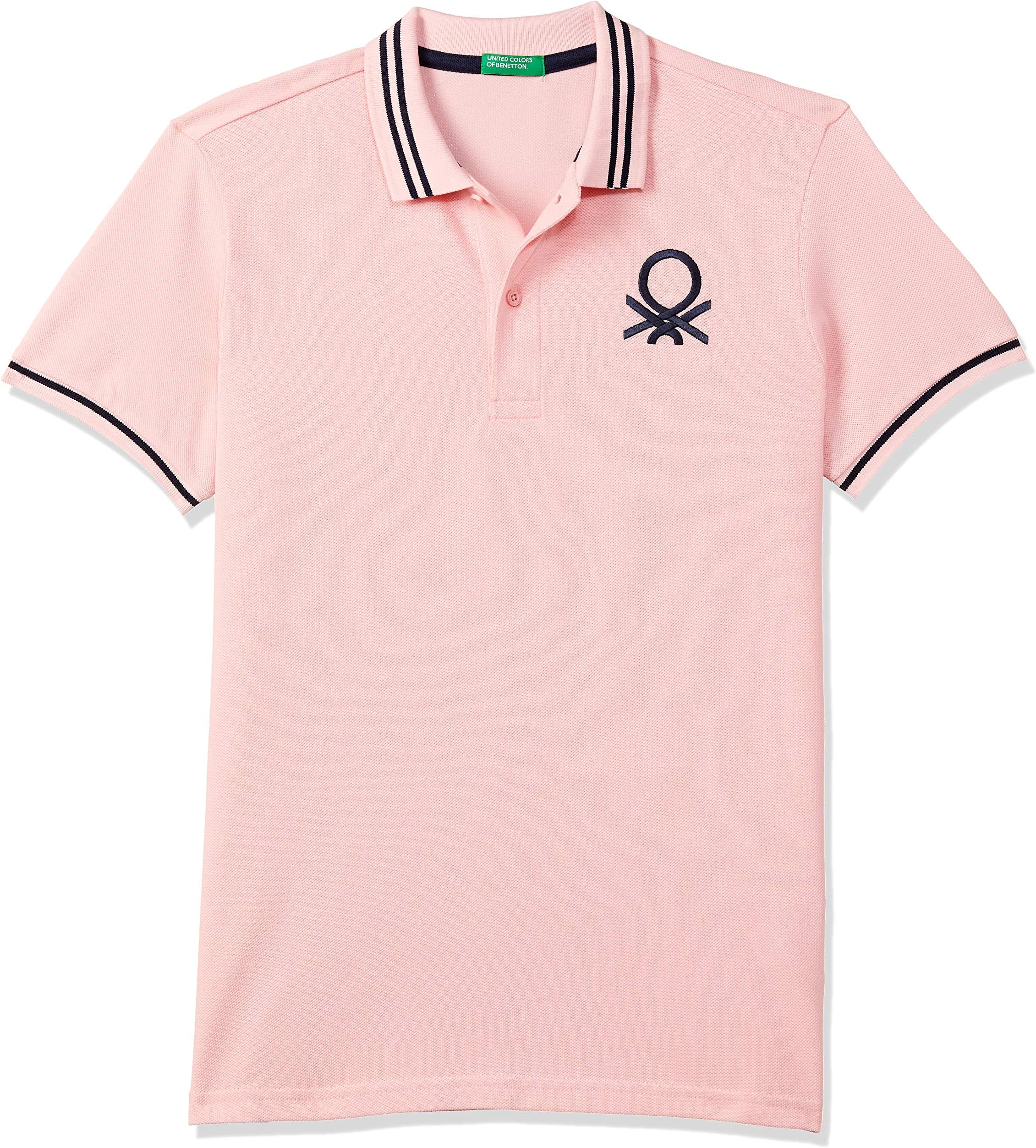 United Colors of BenettonBoy's Cotton Regular Fit Polo T-Shirt