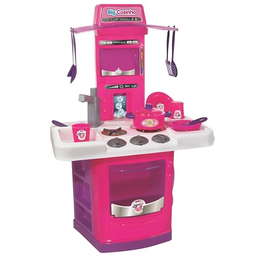 Big Cozinha Infantil Completa Rosa