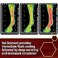 Vista 5 de Vita Flex Thermaflex Liniment Gel para dolores musculares y alivio articular en caballos, 12 onzas líquidas