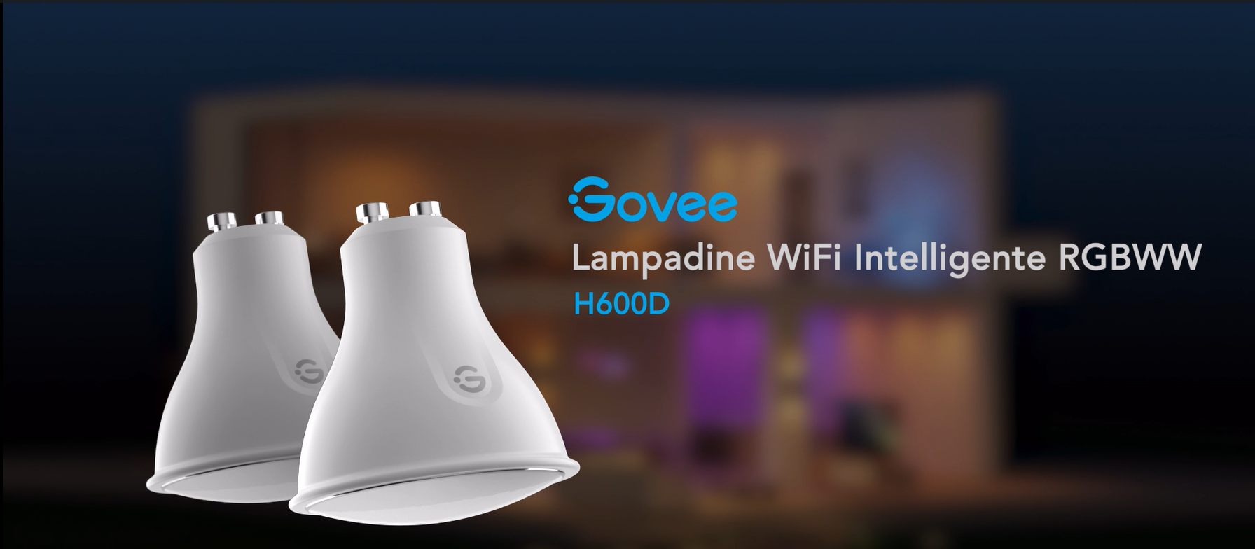 Tuya Faretto LED Smart WiFi GU10 Intelligente RGBCW - Alexa e Google Tuya Faretto LED Smart WiFi GU10 Intelligente RGBCW - Alexa e Google