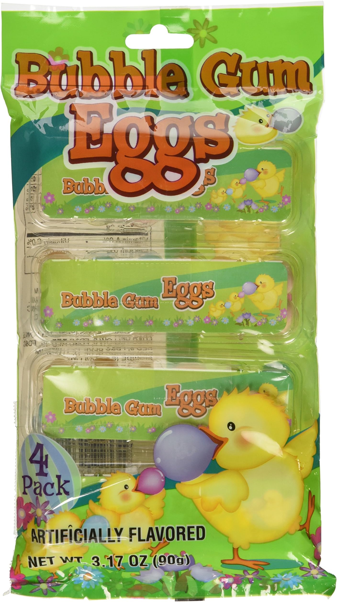 Bubble Gum Mini Easter Eggs - 4 Egg Cartons