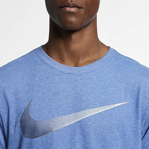 Miniatura 3 de Nike Dri-Fit Swoosh - Camiseta para hombre con logo