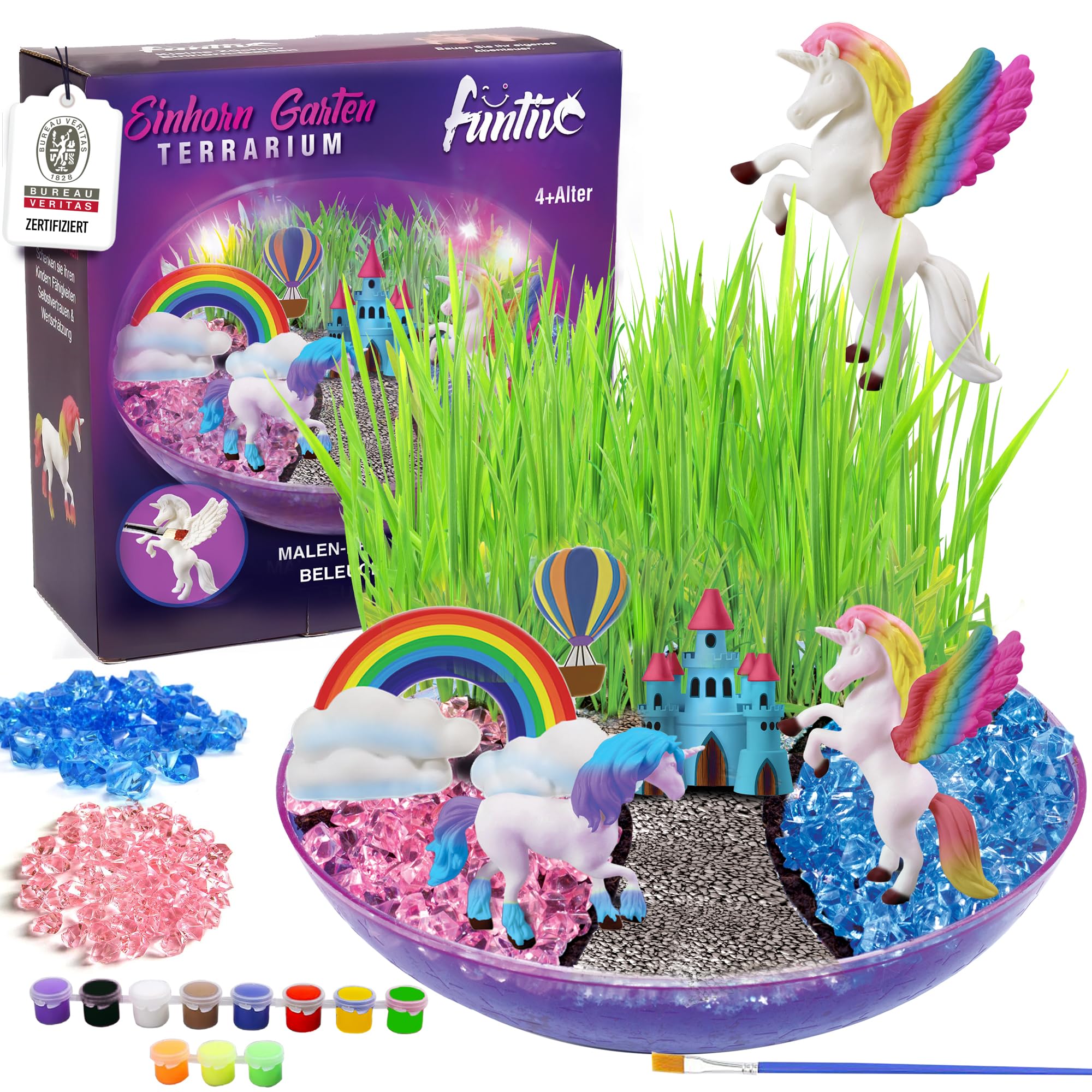 SLDALES Cadeaux Licorne Lumineux Pour Filles Créez Votre Propre