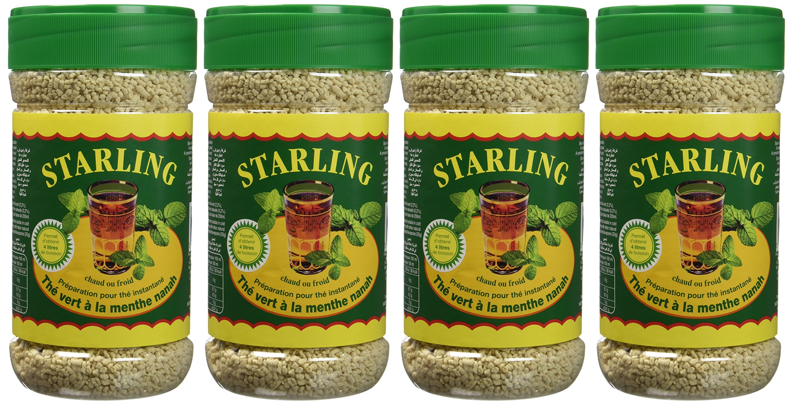 STARLING Boisson Instantané Menthe Nanah 400 g - Lot de 4