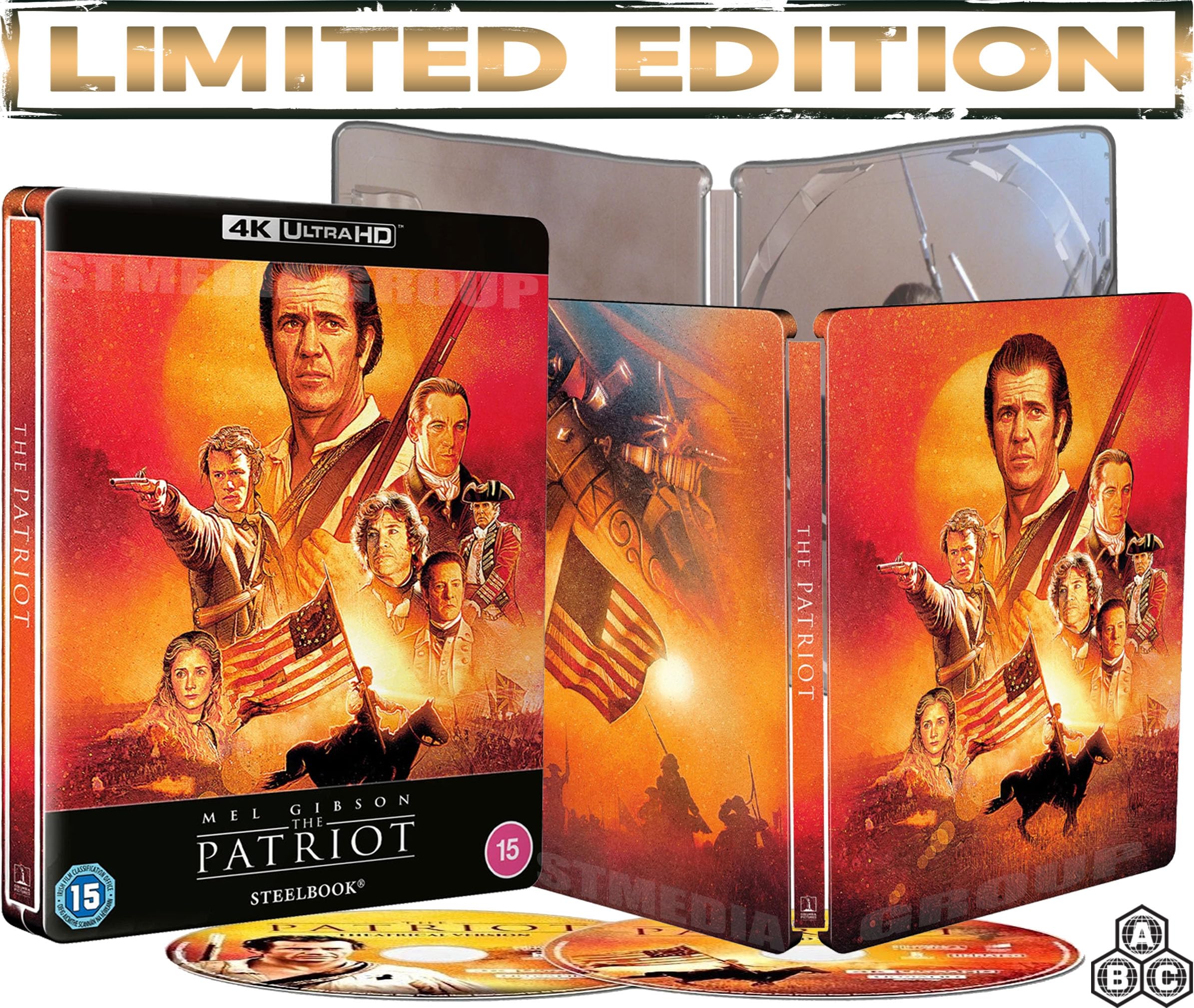 The Patriot (Limited Edition, SteelBook) [Special Bonus Features / 2000] [4K UHD + Blu-ray] [Region Free]