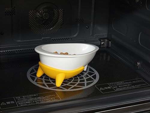 Miniatura 10 de Hario Wanco Plate Point - Tazón de comida para perros (5.1 fl oz, amarillo, porcelana)