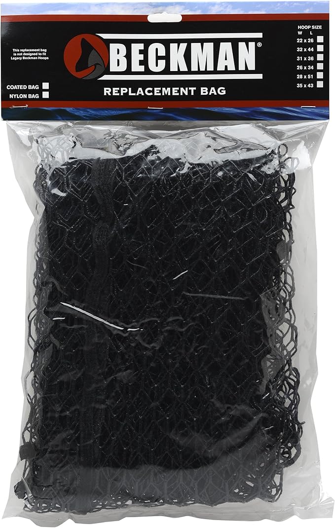 Beckman Net RN2634C Coated Replacement Net 26' x 34""", Silver, Nets