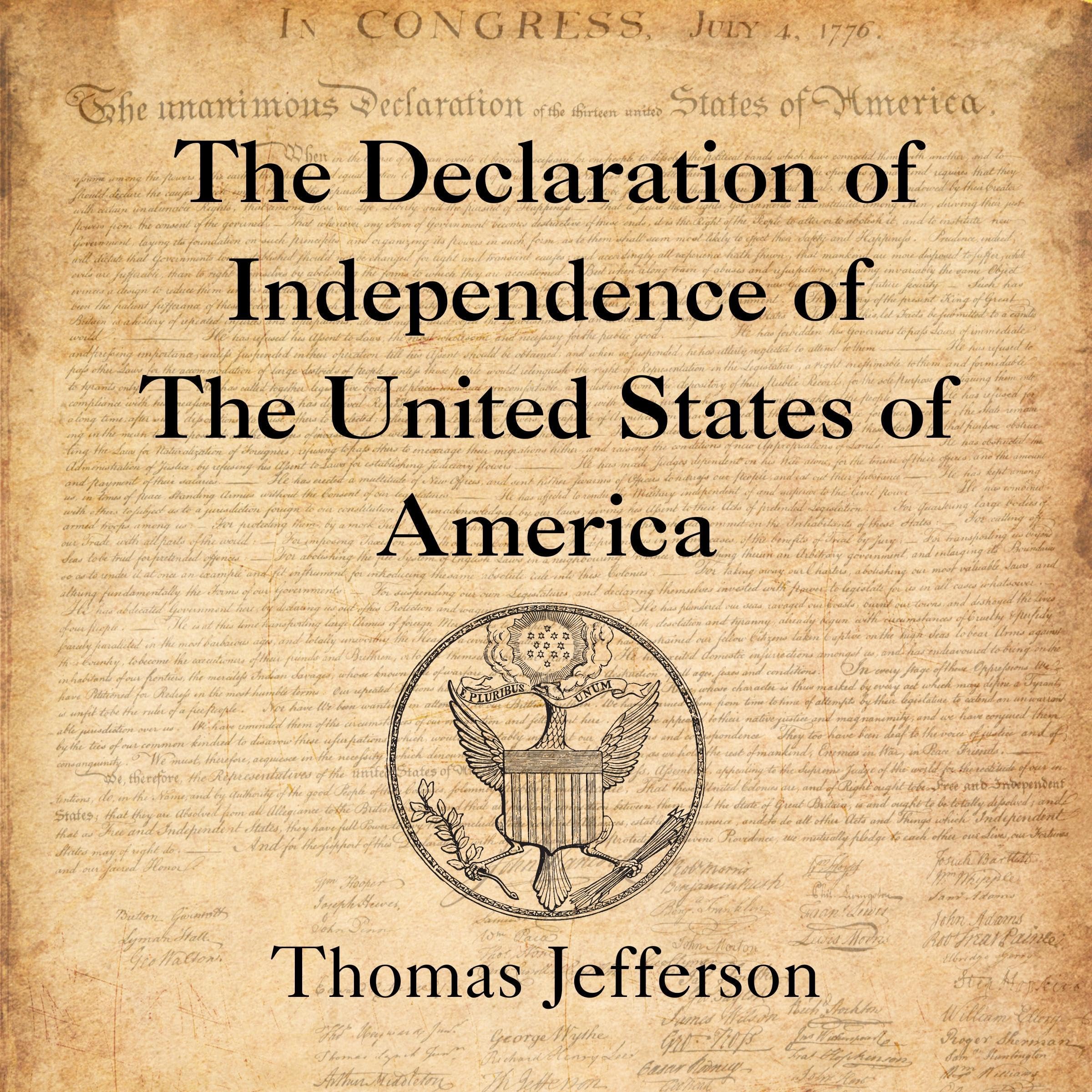 The Declaration of Independence of the United States of America