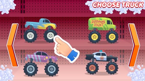 Preschool Kids Auto Car Wash - Workshop Services Games