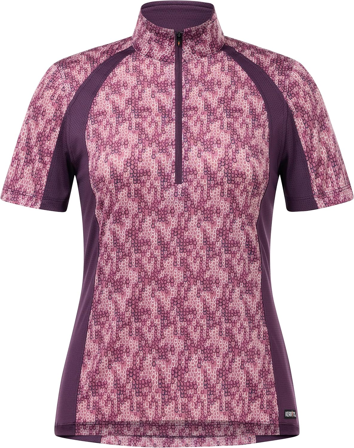 Kerrits Women EquiBreeze Ice Fil Short Sleeve Horse Riding Shirt – Ultra-Lightweight Cooling Equestrian Top, Great for Summer