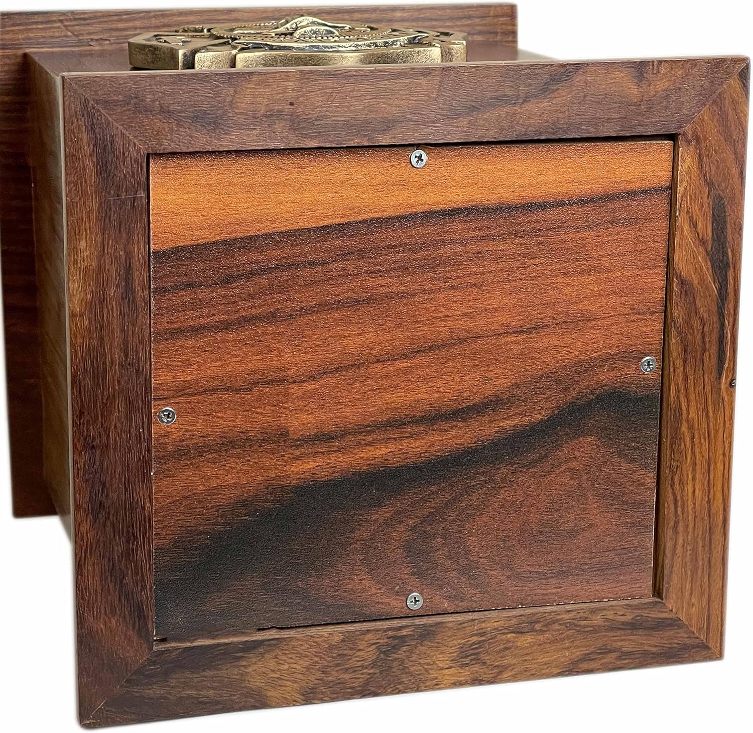 Football Large Size Wooden Cremation Urn, Sports Funeral Urns with Personalization