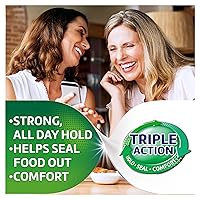 Vista 4 de Super Poligrip Extra Care - Crema adhesiva para dentaduras postizas, sin zinc, 2.2 onzas (paquete de 4)