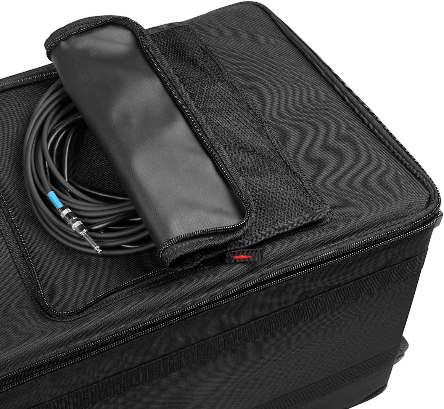 Gator Cases Lightweight Wooden Amp Head Case with Wheels and Pull Handle, (G-901)