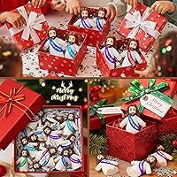 Vista 5 de 30PCS Little Jesus Figures, Mini Jesus Figurines in Bulk, Multicolor Tiny Jesus Figures, Miniature Figurines for Devotional or Sacramentals
