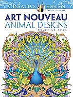 Algopix Similar Product 9 - Dover Creative Haven Art Nouveau Animal