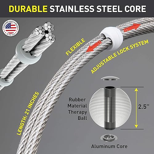 Miniatura 2 de Stinger Herramienta de terapia de masaje de EE. UU., Bola de masaje y látigo, Espalda, Cuello, Masaje de hombro, Alivio del dolor, Alivio del dolor