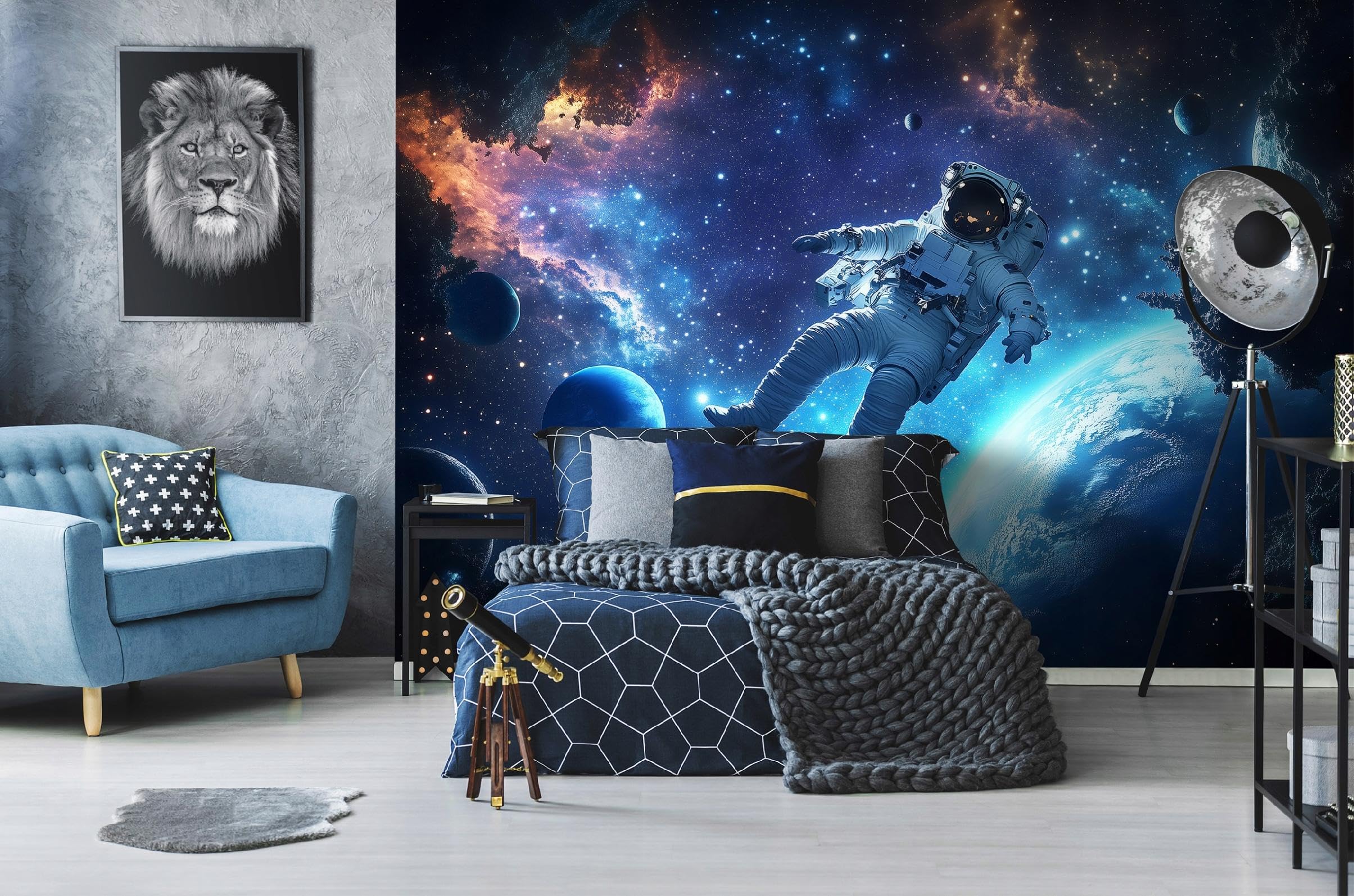 WallArena Vlies Fototapete, Vlies, 312x219cm | Fototapeten - Tapeten - für Wohnzimmer Schlafzimmer - Vliestapete Wandtapete Tapete 3D Effekt- inkl. Kleister