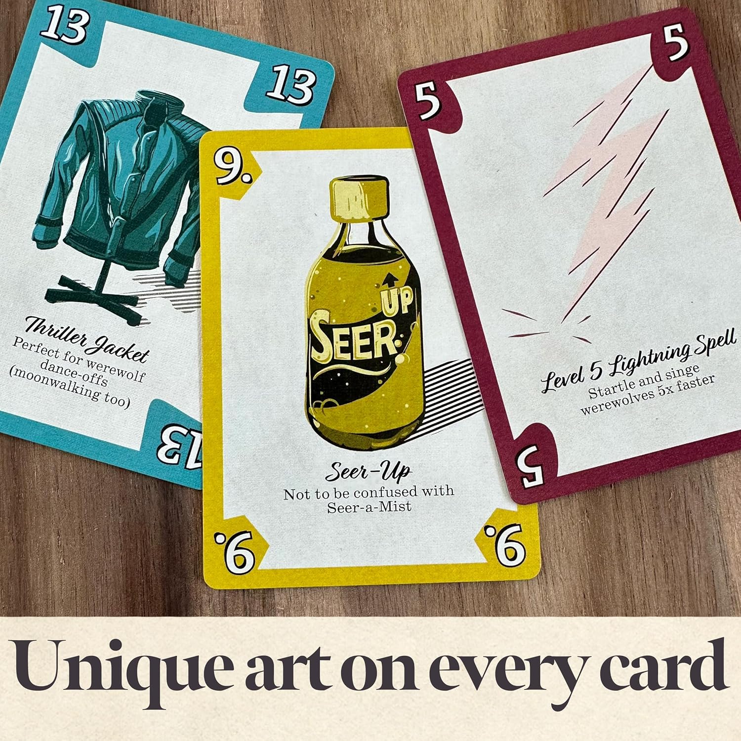 Seers Catalog - from The Creators of One Night Ultimate Werewolf - Fast-Paced Card Game - Easy to Learn - Strategy & Deduction for 2-5 Players Ages 15+