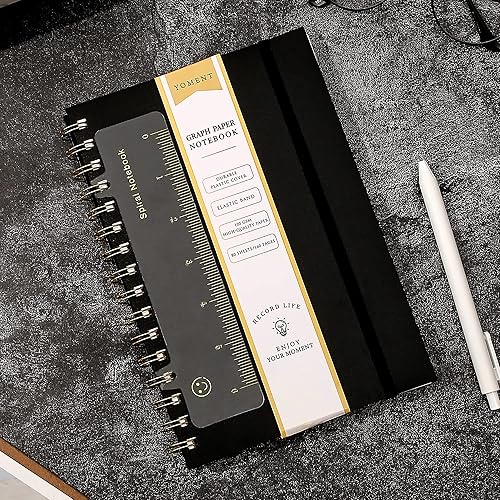 Miniatura 67 de Yoment Cuaderno de espiral con puntos y viñetas de 8.5 x 11 pulgadas, tamaño A4, cuadrícula de puntos grandes, papel de punto grueso de 3.53 oz/m²