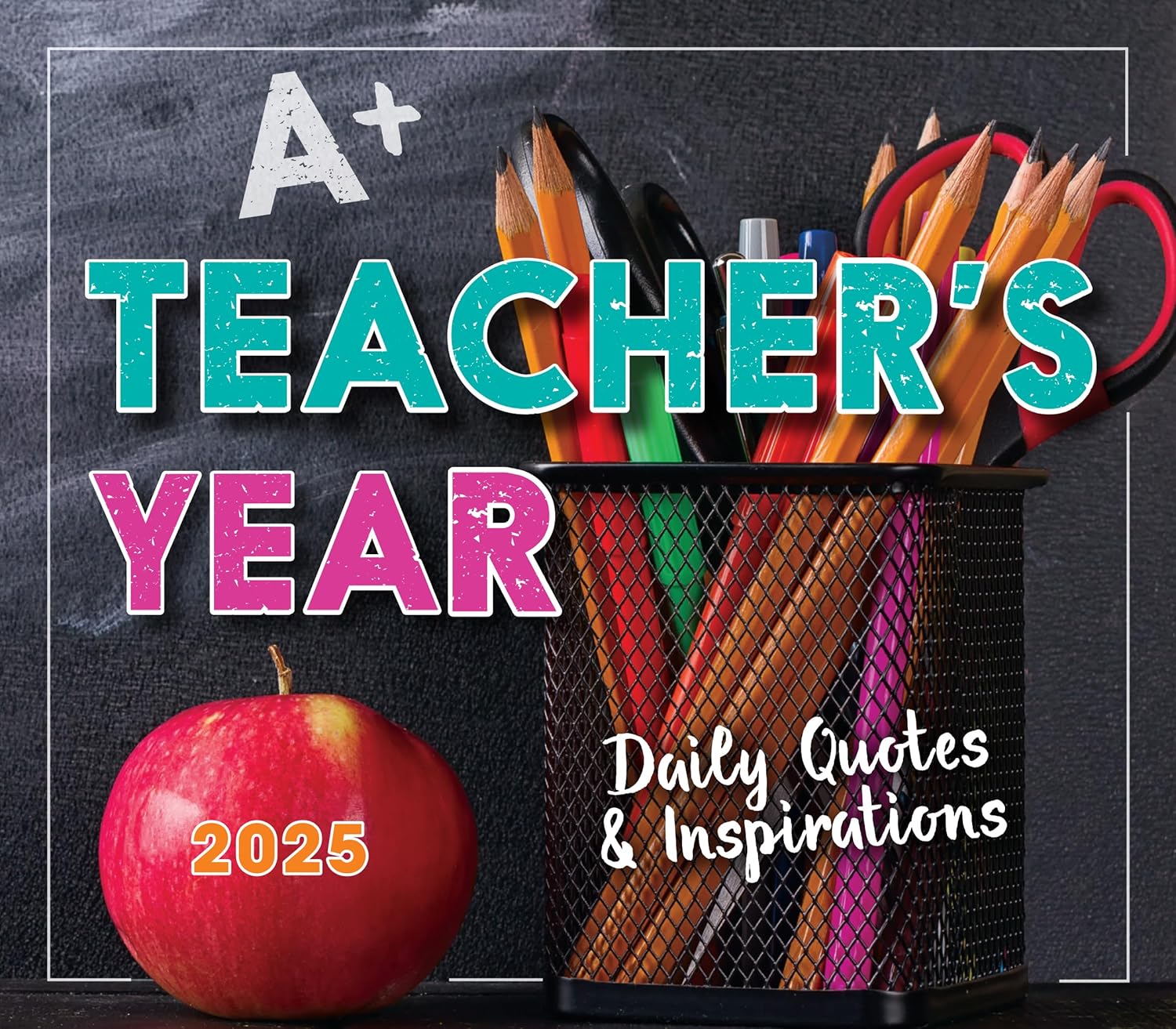 A Teacher's Year 2025 Boxed Daily Desk Calendar — Daily