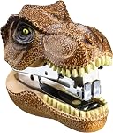 Seto Craft SR-4071 Design Accessories, Brown, 1.4 x 2.6 x 2.0 inches (3.5 x 6.5 x 5 cm), Stapler (Tyrannosaurus)
