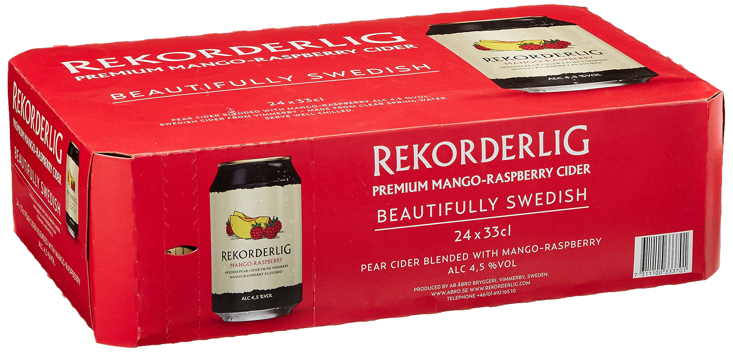Rekorderlig Mango - Himbeer Cider 24 x 0.33 l