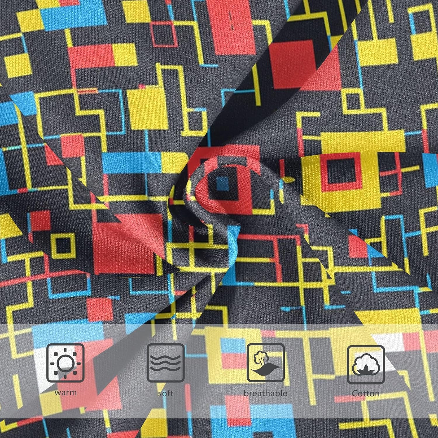 visesunny Boys Cotton Underwear Mosaic Game Pattern Printed Toddler Soft Training Briefs Size 2T-8Y for Kids