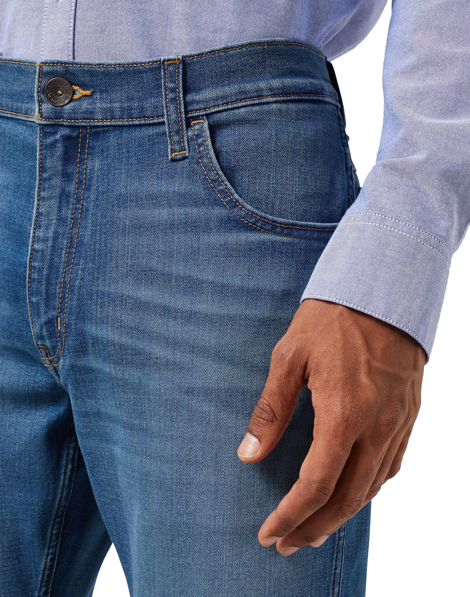 Wrangler - Action Comfort Athletic Fit, Jeans Uomo