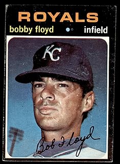 1971 Topps # 646 Bobby Floyd Kansas City Royals (Baseball Card) EX Royals