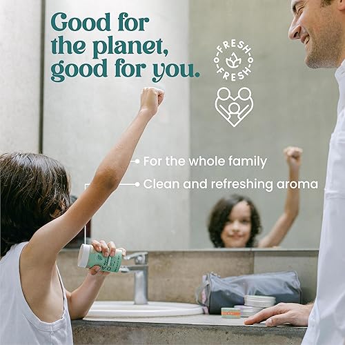 Miniatura 3 de Däki Natural Deodorant Stick 100 g  Refreshing Mint, Aluminium-Free, Natural, Paraben Free  Sensitive Skin  Biodegradable Compostable Packaging