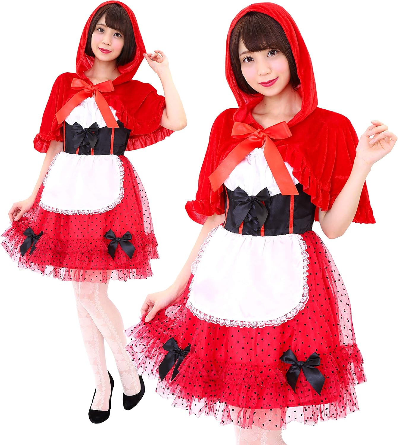 クリアストーン(Clearstone) コスプレ ハロウィン レッドフードガール レディース レッド クリアストーン(Clearstone) コスプレ ハロウィン レッドフードガール レディース レッド