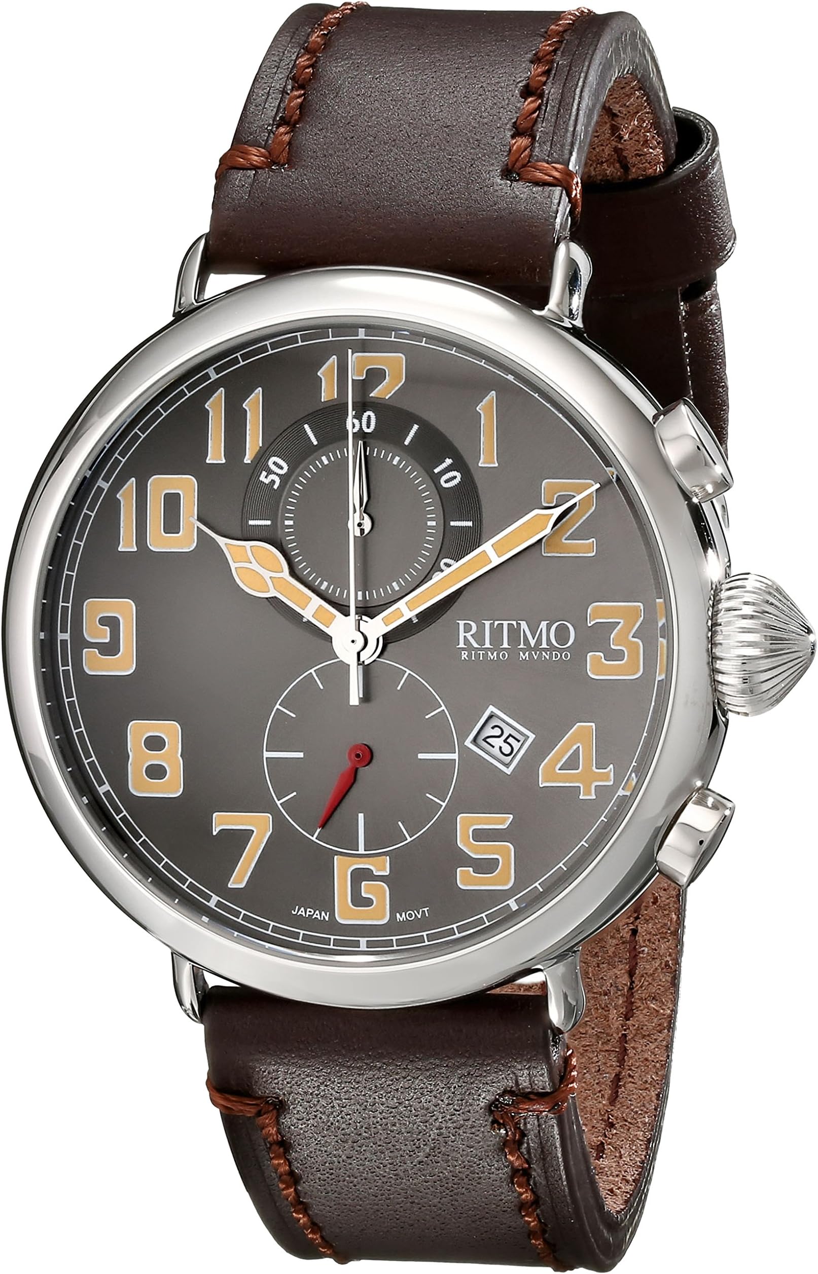 Unisex 705/1 SS Grey Turismo Analog Display Quartz Brown Watch