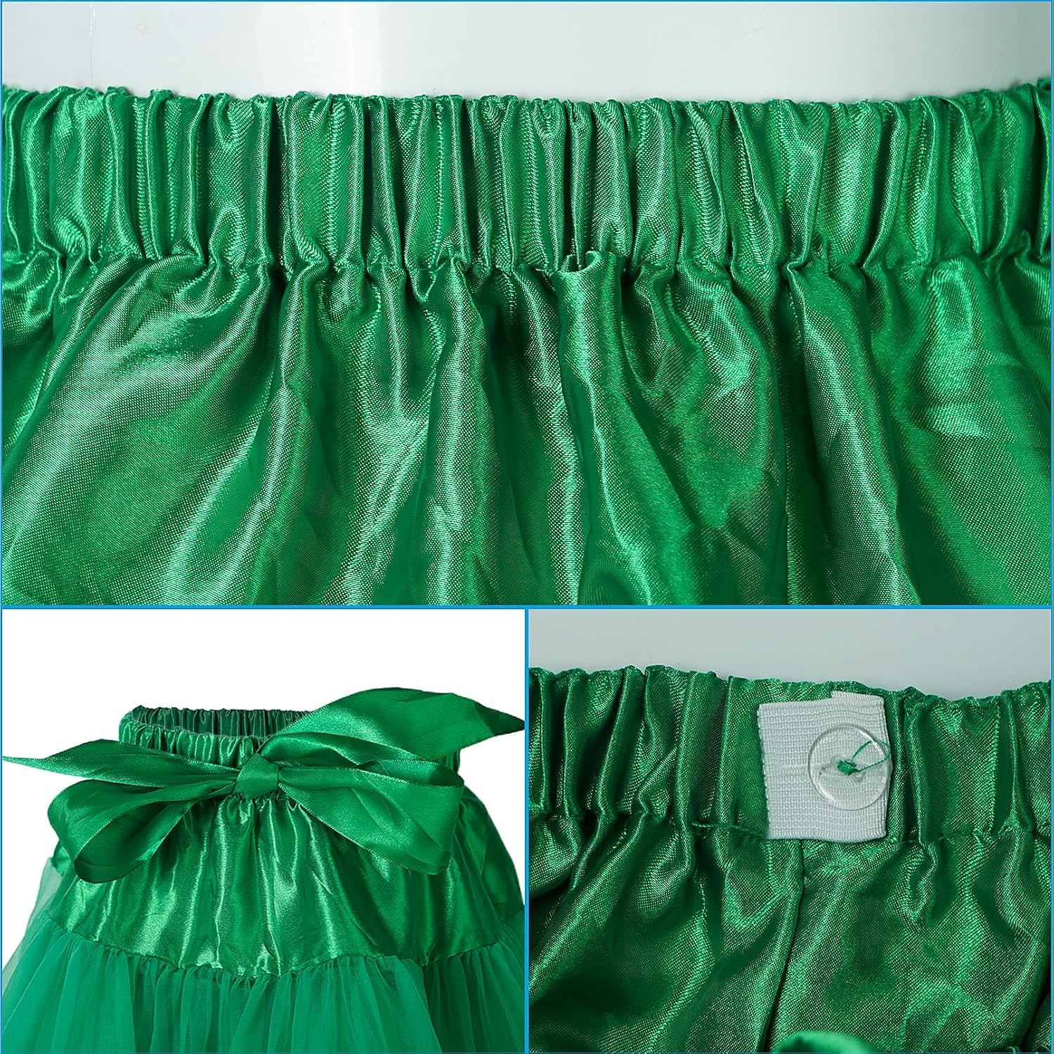 Luwint Kids Soft Tulle Tutu Skirt Vintage Layered Dance Petticoat Skirt for 4-8 Years