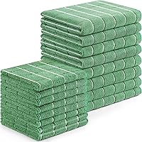 Vista 32 de Homaxy - Juego de paños de cocina y paños de vajilla de microfibra, 12 unidades, toallas de mano suaves y absorbentes a granel, trapos de 28 x 16