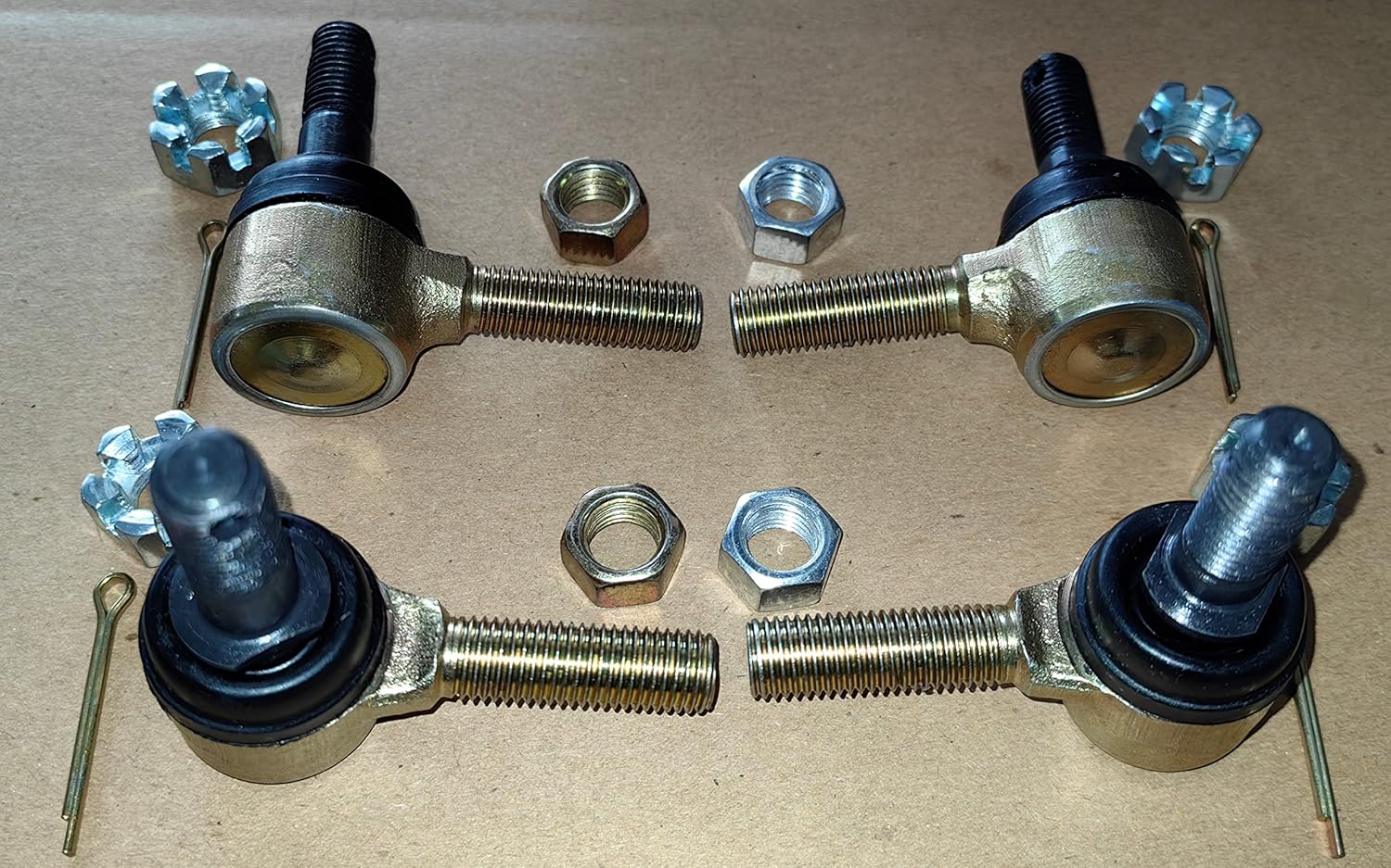 TE-1050 ATV Tie Rod Ends Kit Replacement for 51-1050 2009-2014 Polaris SPORTSMAN XP 550 ATV; 09-23 Sportsman 850 & Scrambler XP 850 1000 14-19